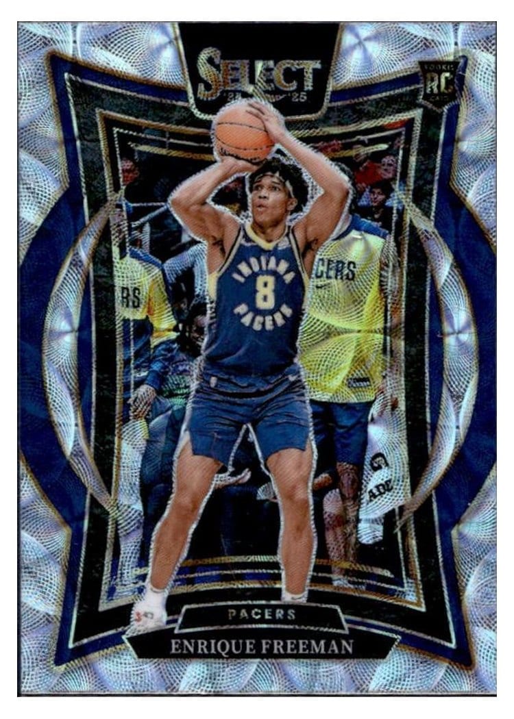 2024-25 Panini Select Base Set Enrique Freeman #80 card