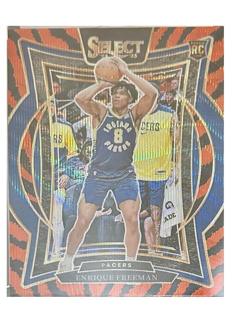2024-25 Panini Select Base Set Enrique Freeman #80 card