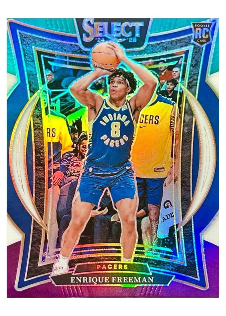 2024-25 Panini Select Base Set Enrique Freeman #80 card