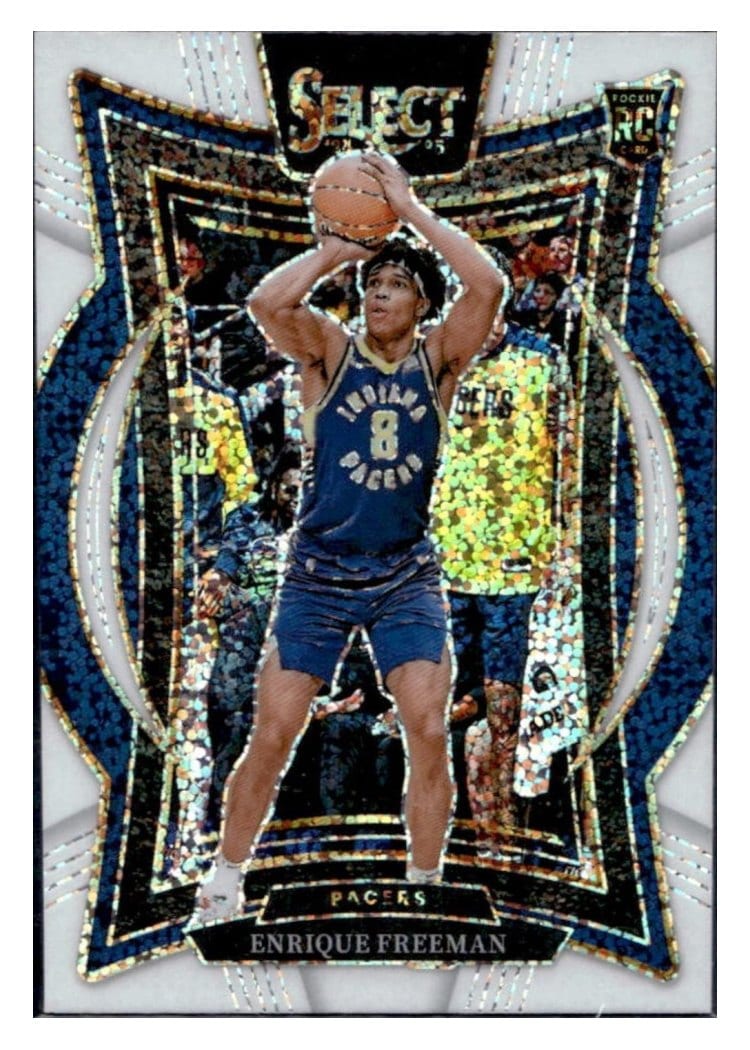 2024-25 Panini Select Base Set Enrique Freeman #80 card