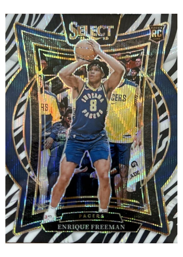 2024-25 Panini Select Base Set Enrique Freeman #80 card