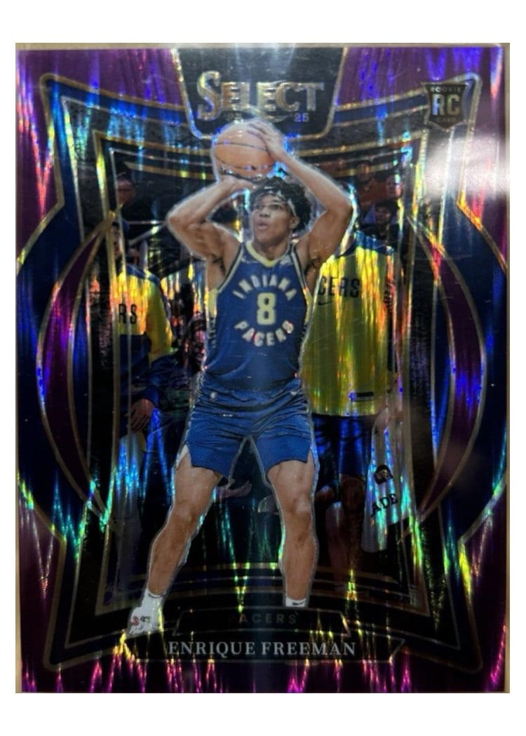 2024-25 Panini Select Base Set Enrique Freeman #80 card