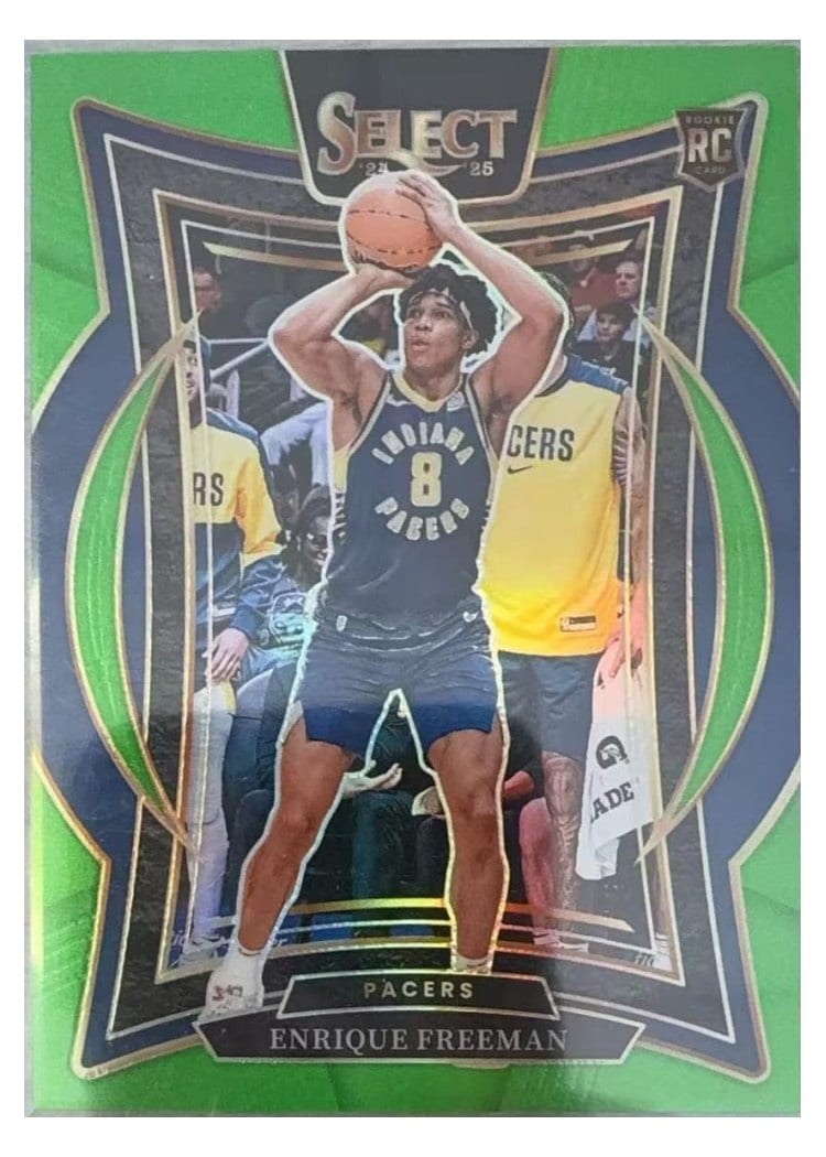 2024-25 Panini Select Base Set Enrique Freeman #80 card