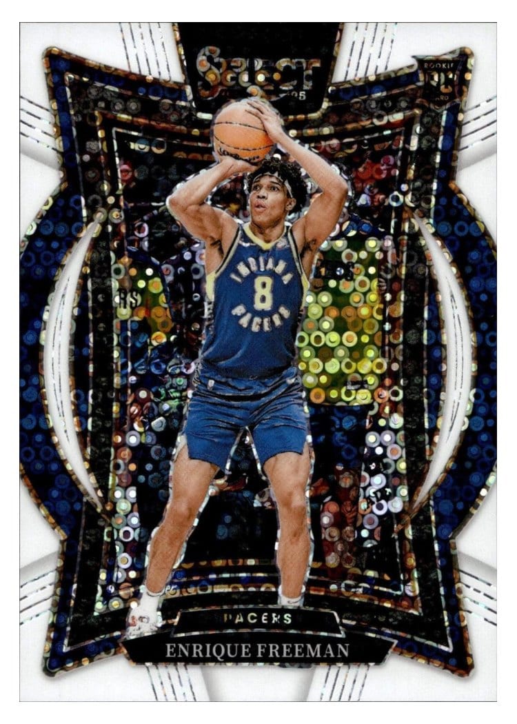 2024-25 Panini Select Base Set Enrique Freeman #80 card