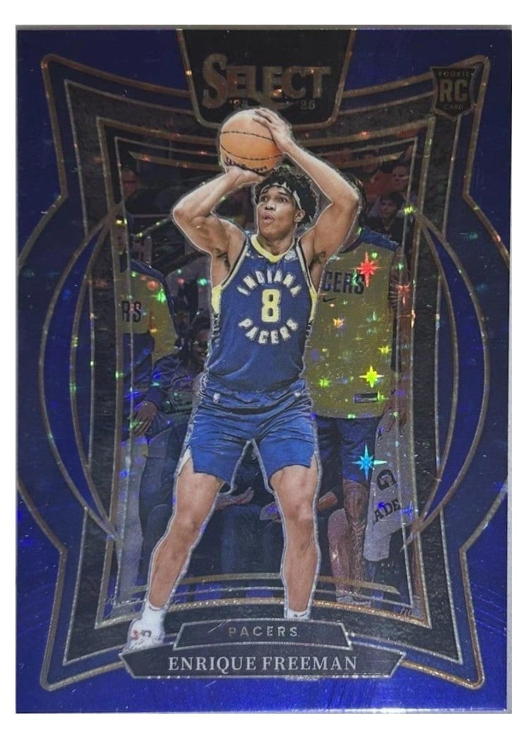 2024-25 Panini Select Base Set Enrique Freeman #80 card