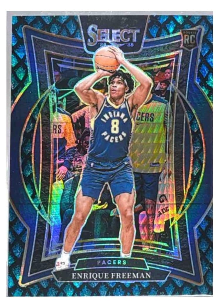 2024-25 Panini Select Base Set Enrique Freeman #80 card