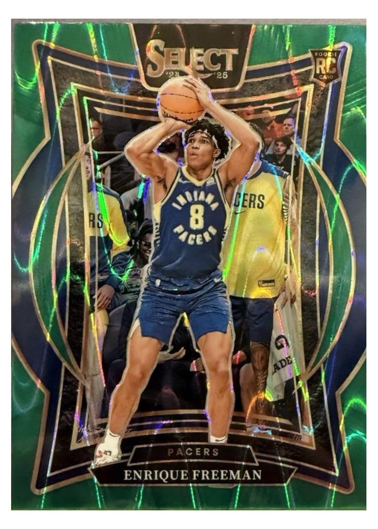 2024-25 Panini Select Base Set Enrique Freeman #80 card