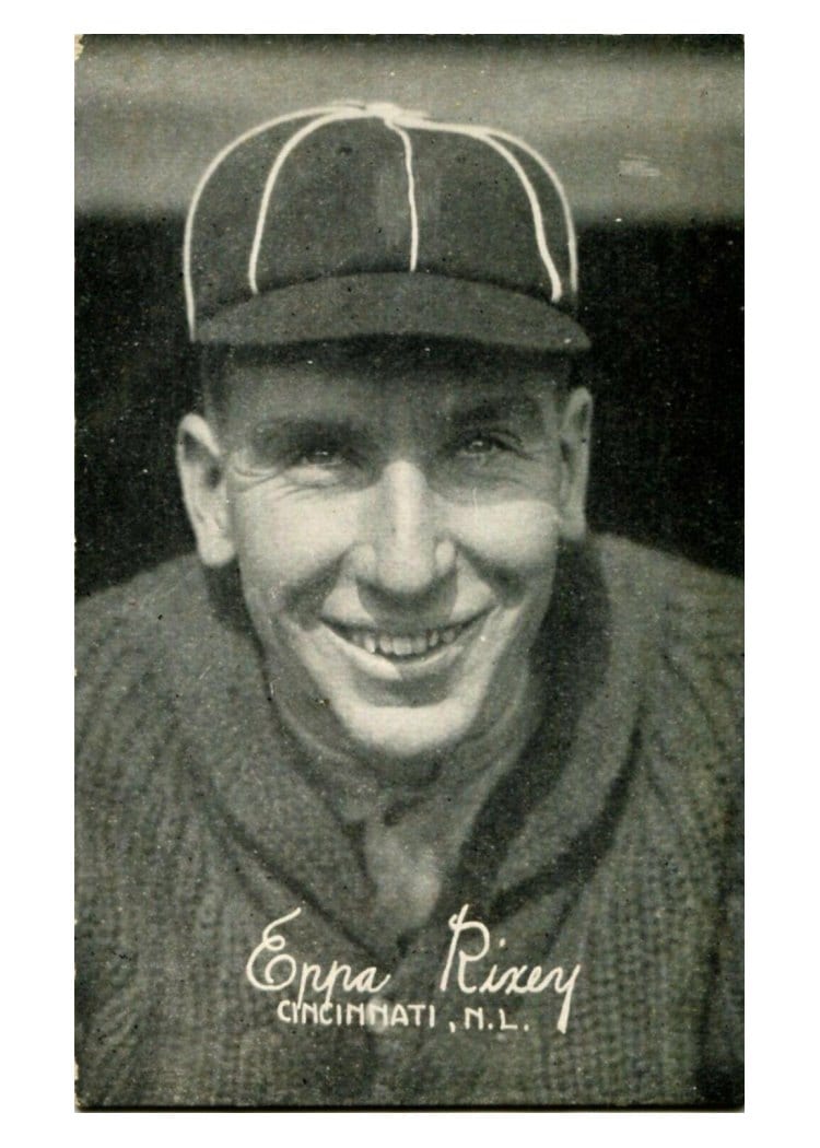 1922 Exhibits Eppa Rixey card