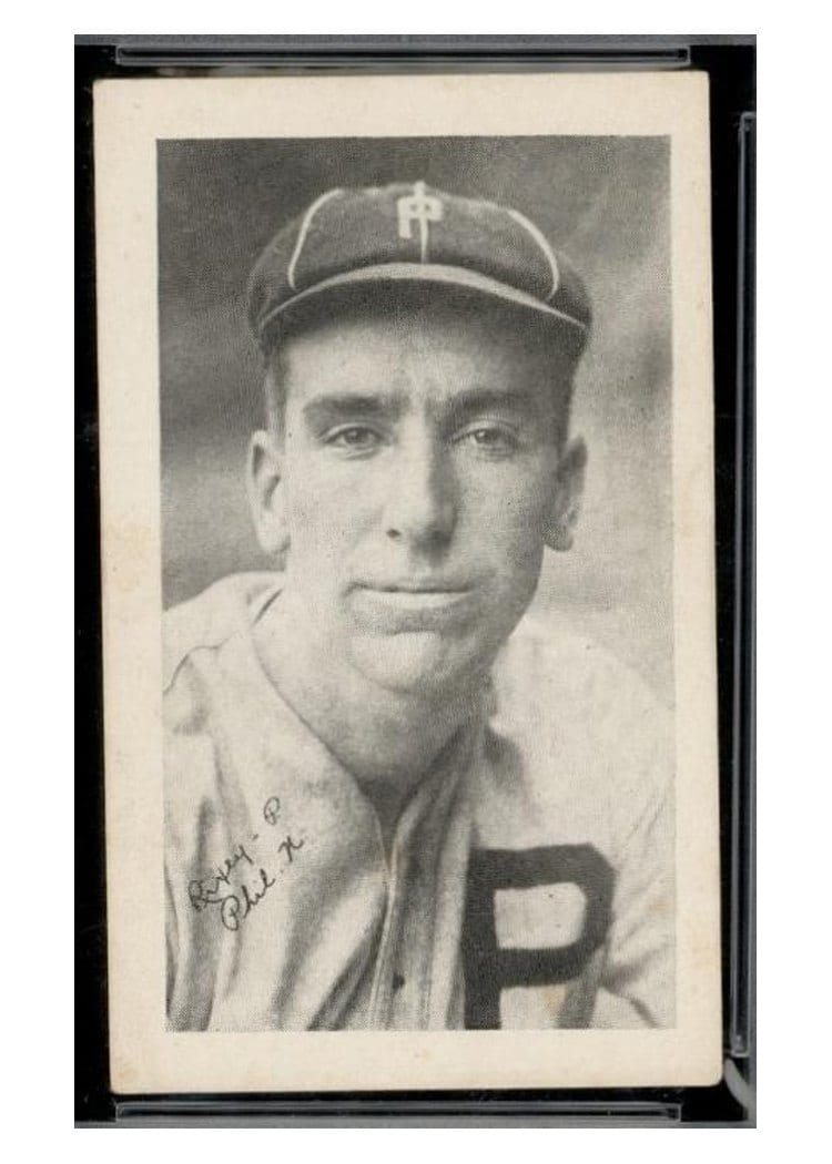 1922 W575 2 Eppa Rixey Hand Cut card