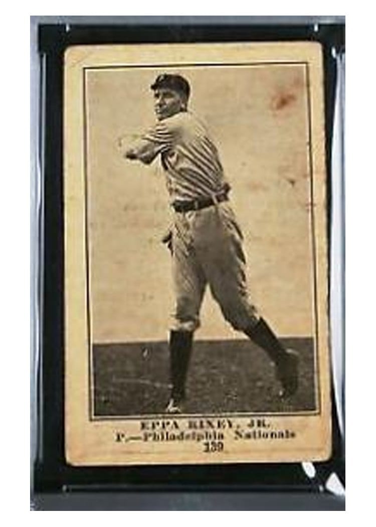 1917 Boston Store Eppa Rixey Jr. #139 card