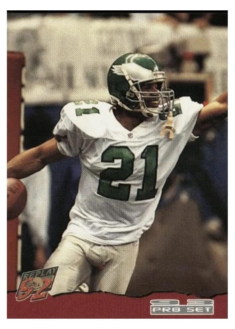 1993 Pro Set Eric Allen #21 card