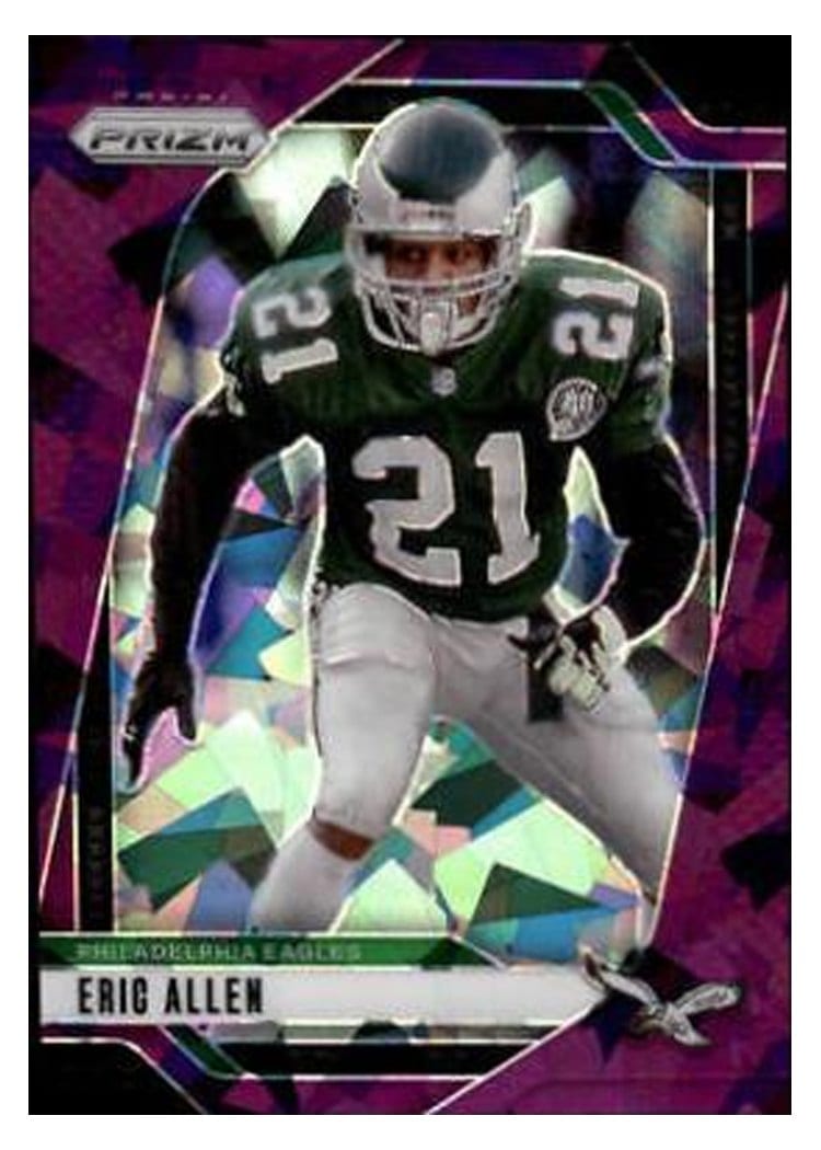 2024 Panini Prizm Base Set Eric Allen Purple Ice #237 card