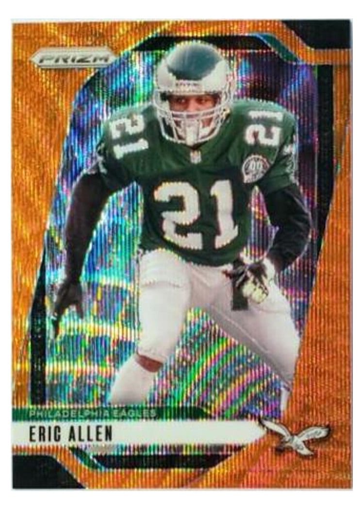 2024 Panini Prizm Base Set Eric Allen Orange Wave #237 card