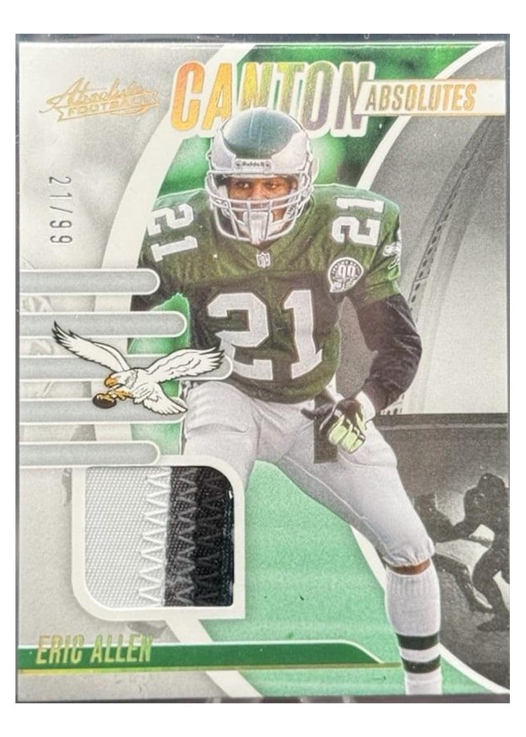 2025 Panini Absolute Canton Absolutes Eric Allen #CA-EA card