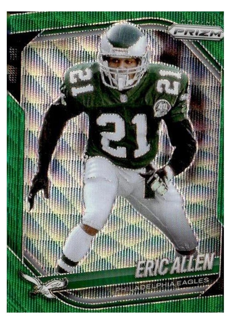 2025 Panini Prizm Base Set Eric Allen #17 card