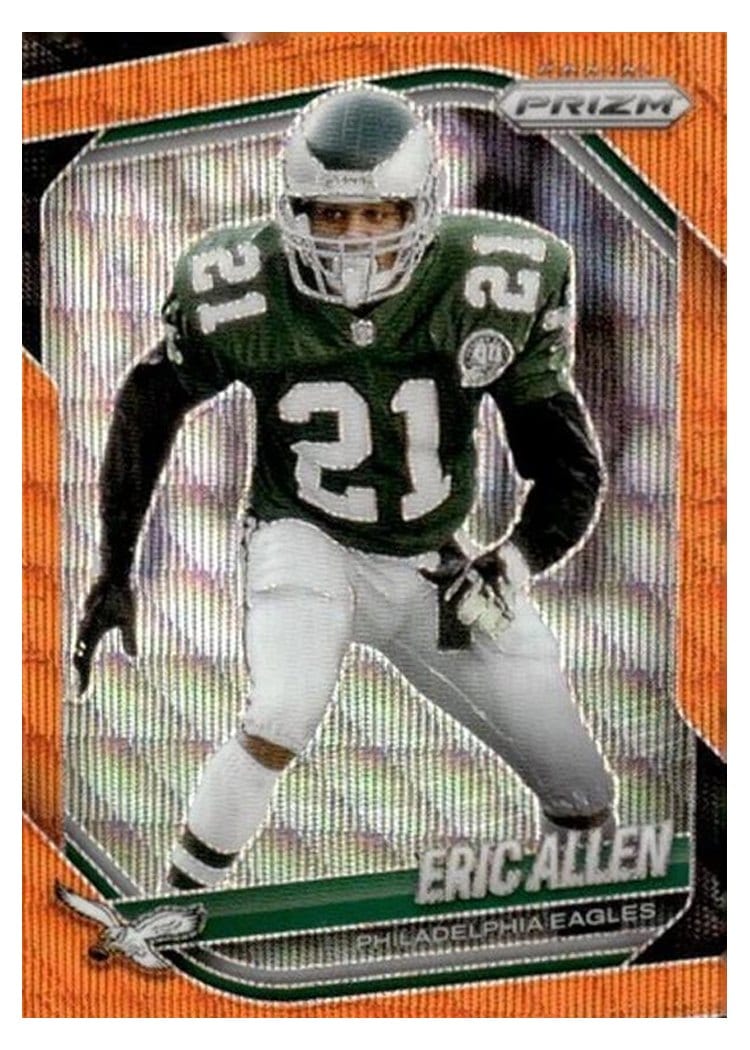 2025 Panini Prizm Base Set Eric Allen #17 card