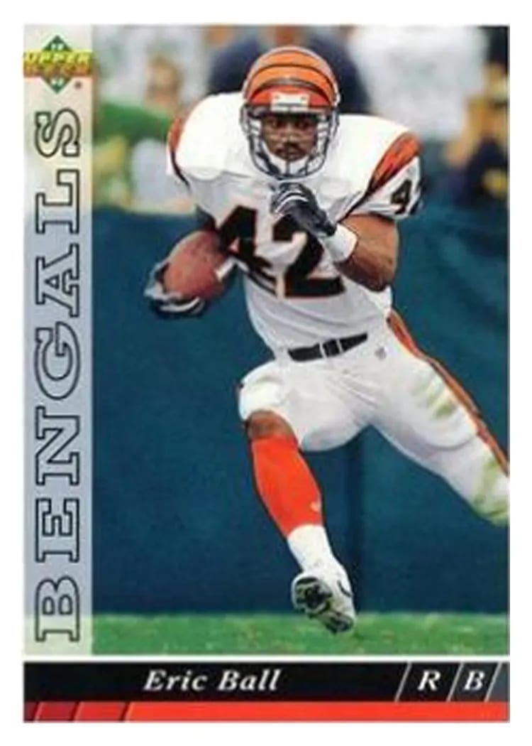 1993 Upper Deck Eric Ball #93 card