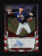 2025 Panini Stars & Stripes Collegiate National Team Signatures Eric Becker #NTS-EB card