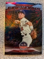 2026 Panini Stars and Stripes Prizm USA Fireworks Eric Becker #3 card
