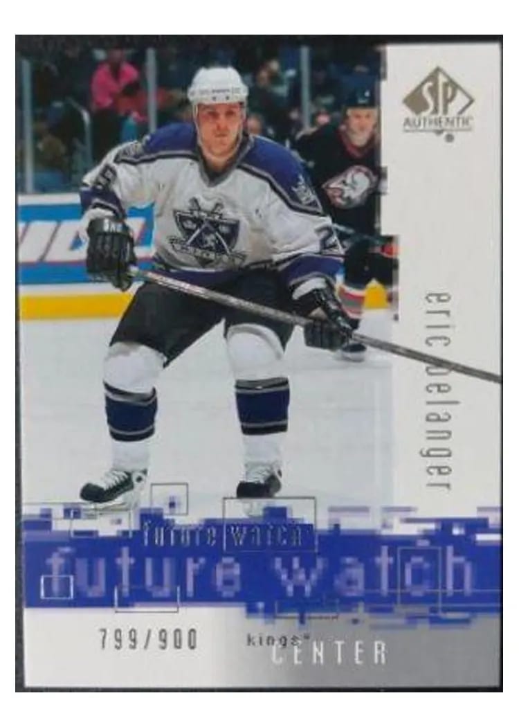 2000 SP Authentic Eric Belanger #107 card