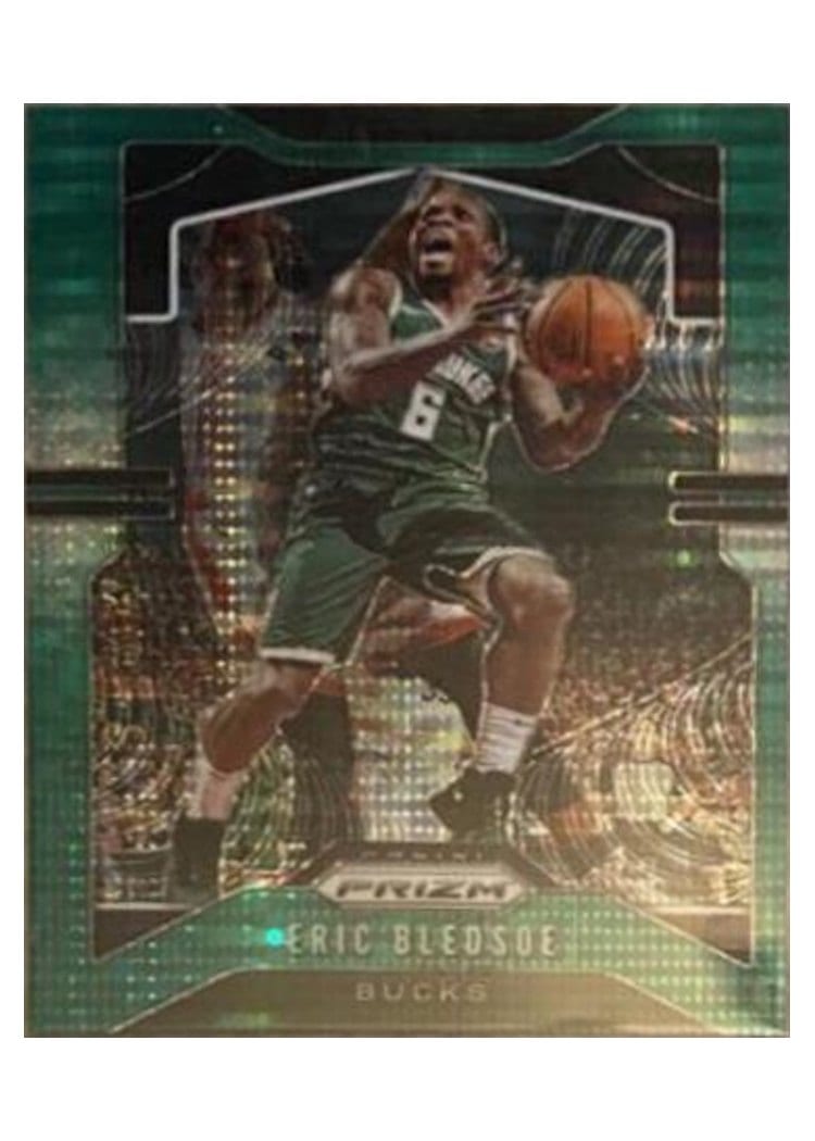 2019-20 Panini Prizm Base Set Eric Bledsoe Green Pulsar #231 card