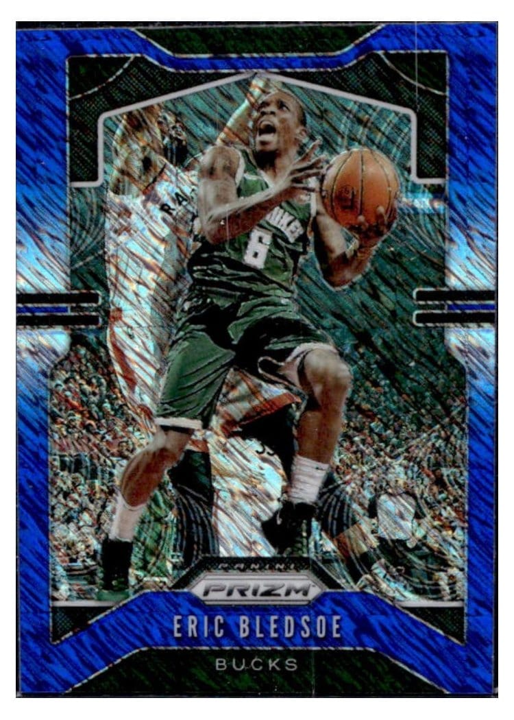 2019-20 Panini Prizm Base Set Eric Bledsoe Blue Shimmer Prizm #231 card