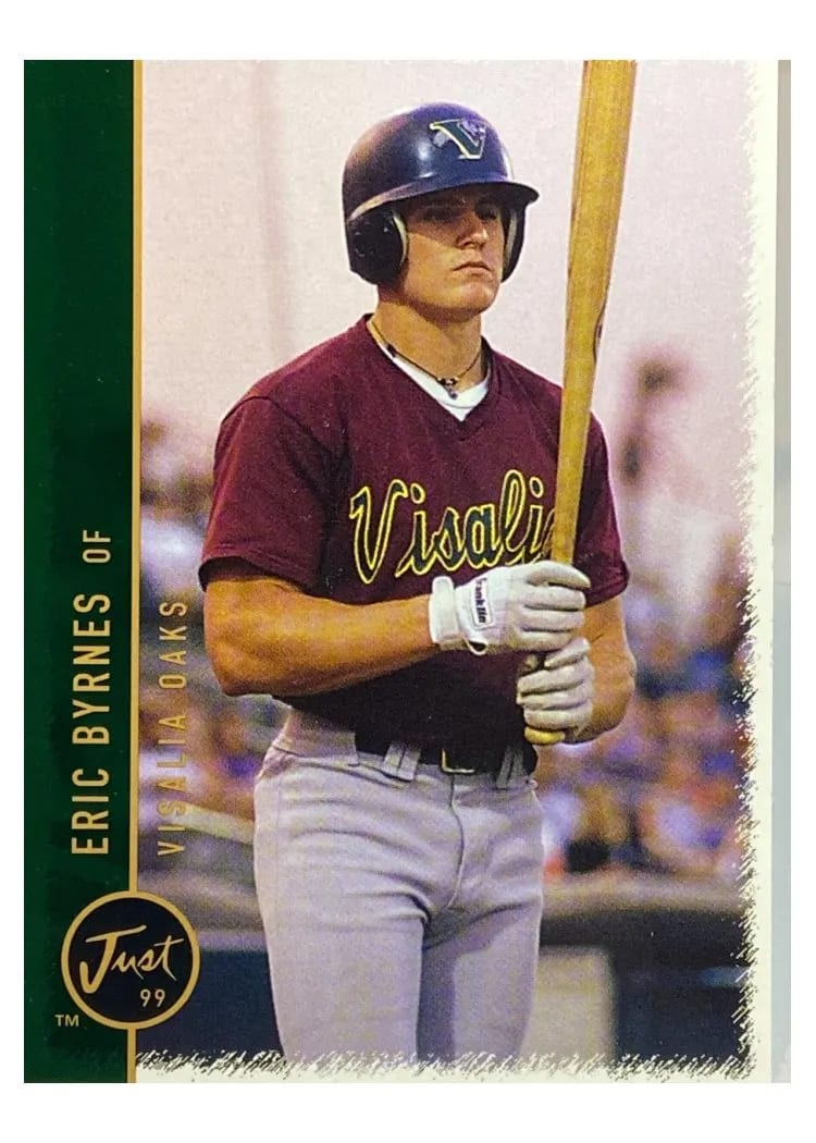 1999 Just Eric Byrnes #13 card