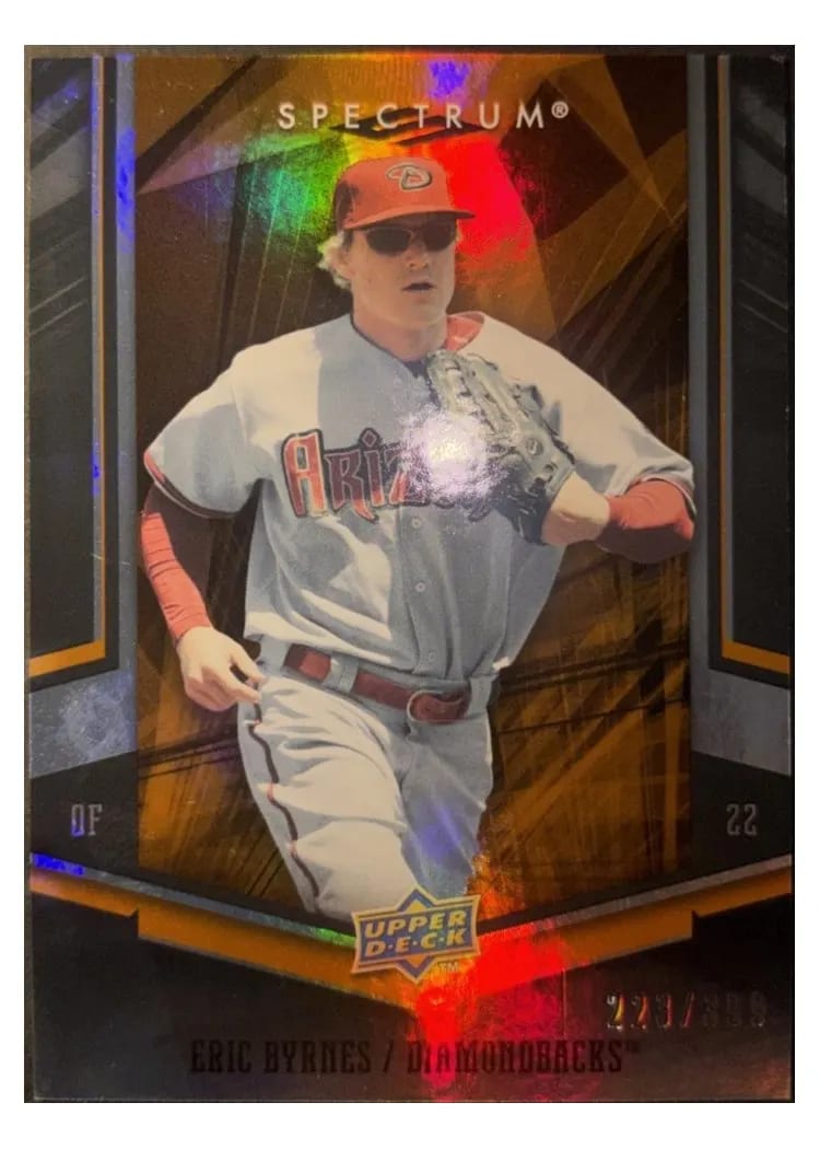2008 Upper Deck Spectrum Eric Byrnes #3 card