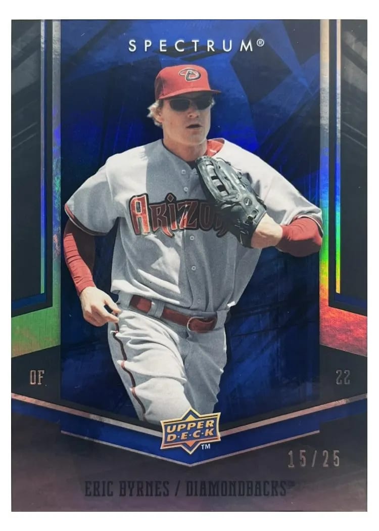 2008 Upper Deck Spectrum Eric Byrnes #3 card