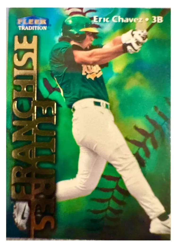 1999 Fleer Eric Chavez #577 card