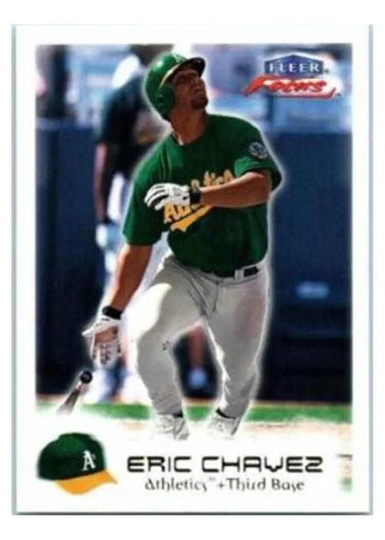 2000 Fleer Focus Eric Chavez #68 card