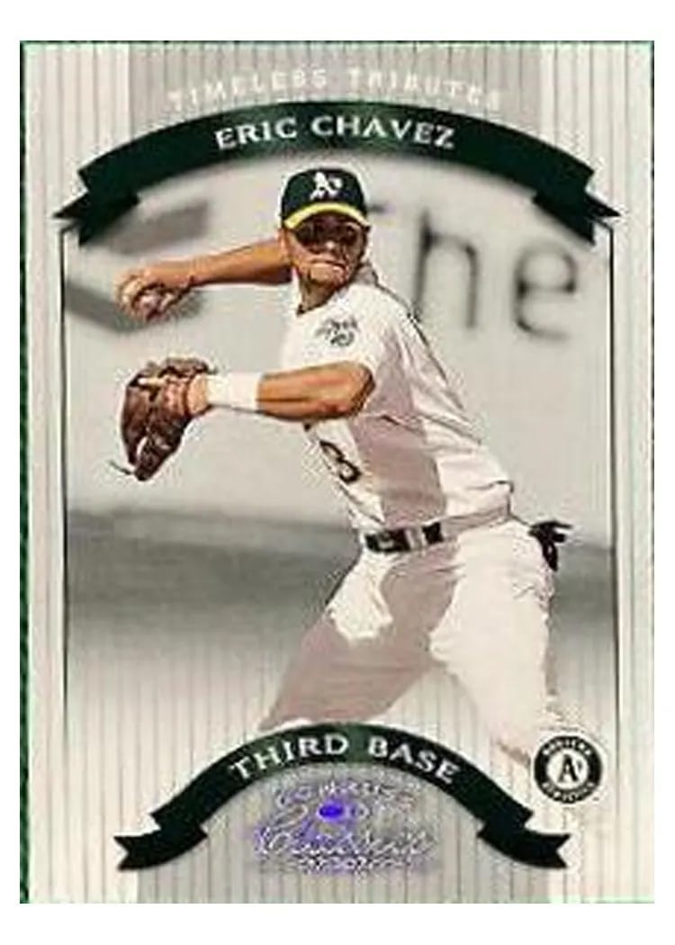 2002 Donruss Classics Eric Chavez #60 card