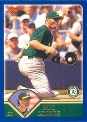 2003 Topps Base Set Eric Chavez #530 card