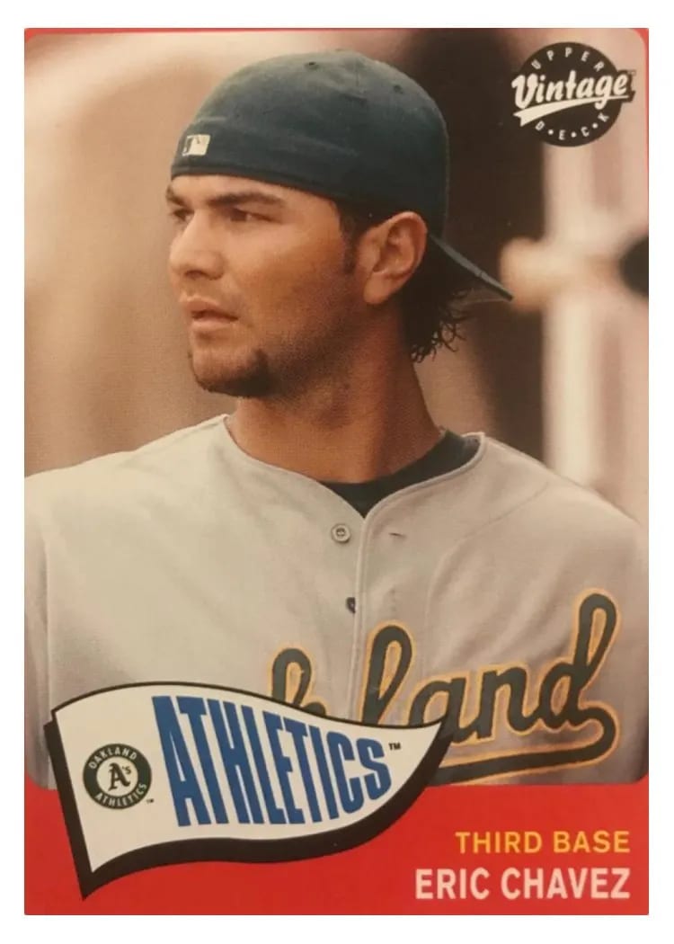 2003 Upper Deck Vintage Eric Chavez #16 card