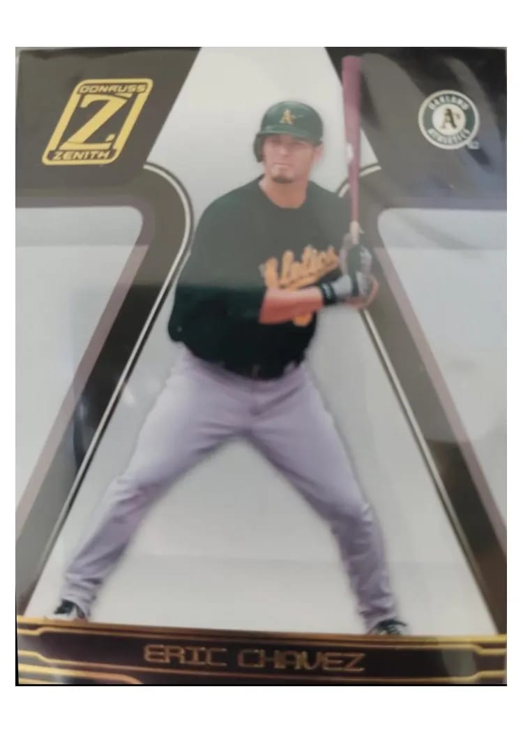 2005 Zenith Eric Chavez #45 card