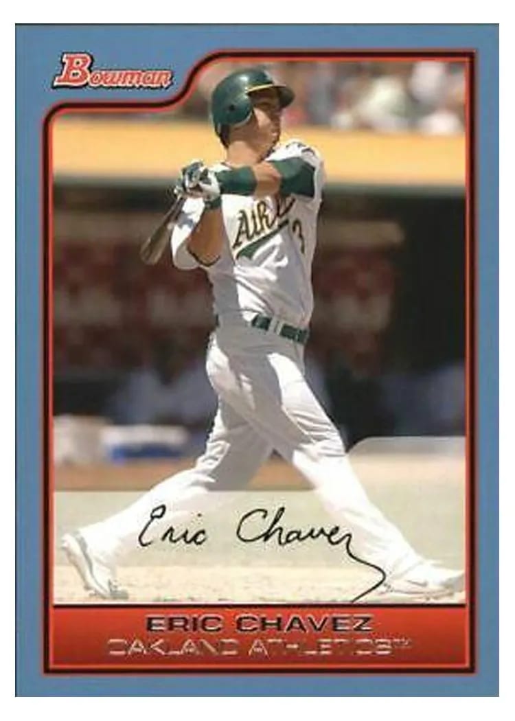 2006 Bowman Eric Chavez #40 card