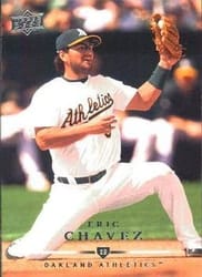 2008 Upper Deck Base Set Eric Chavez #597 card