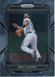 2023 Panini Prizm Base Set Eric Chavez #252 card