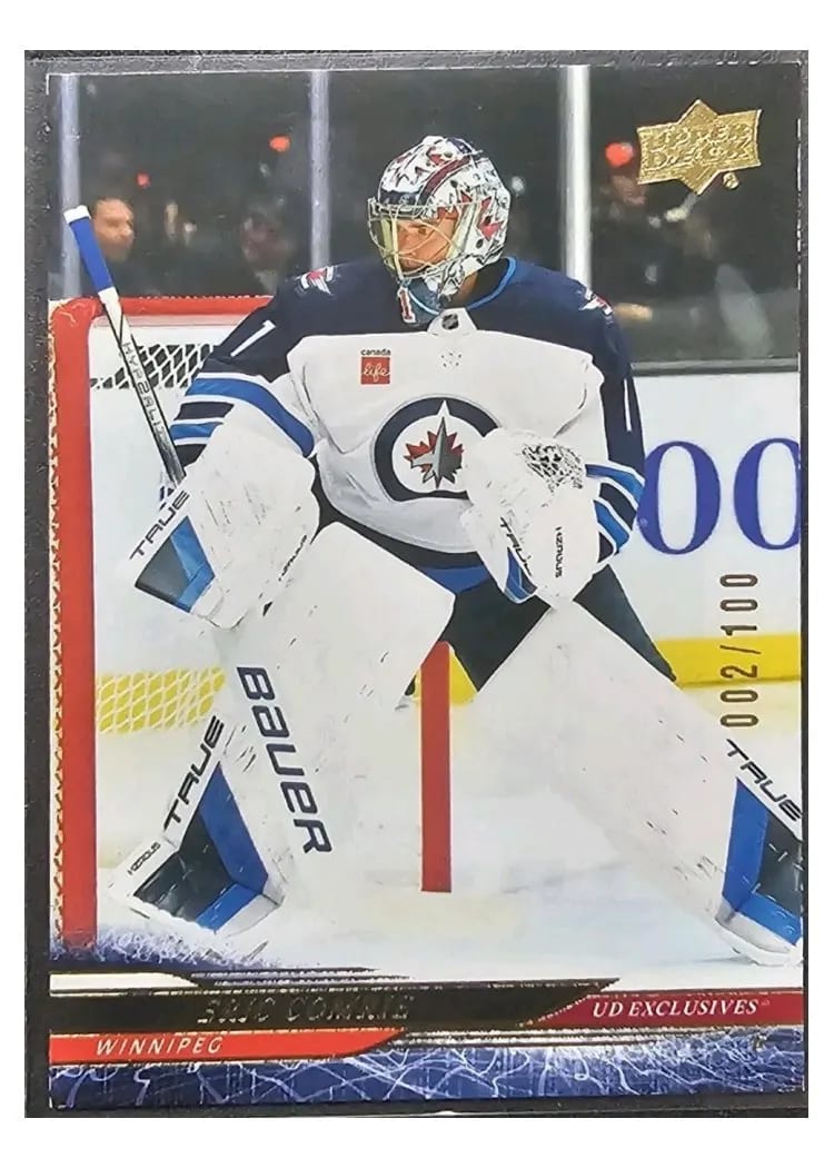 2024-25 Upper Deck Base Set Eric Comrie #652 card