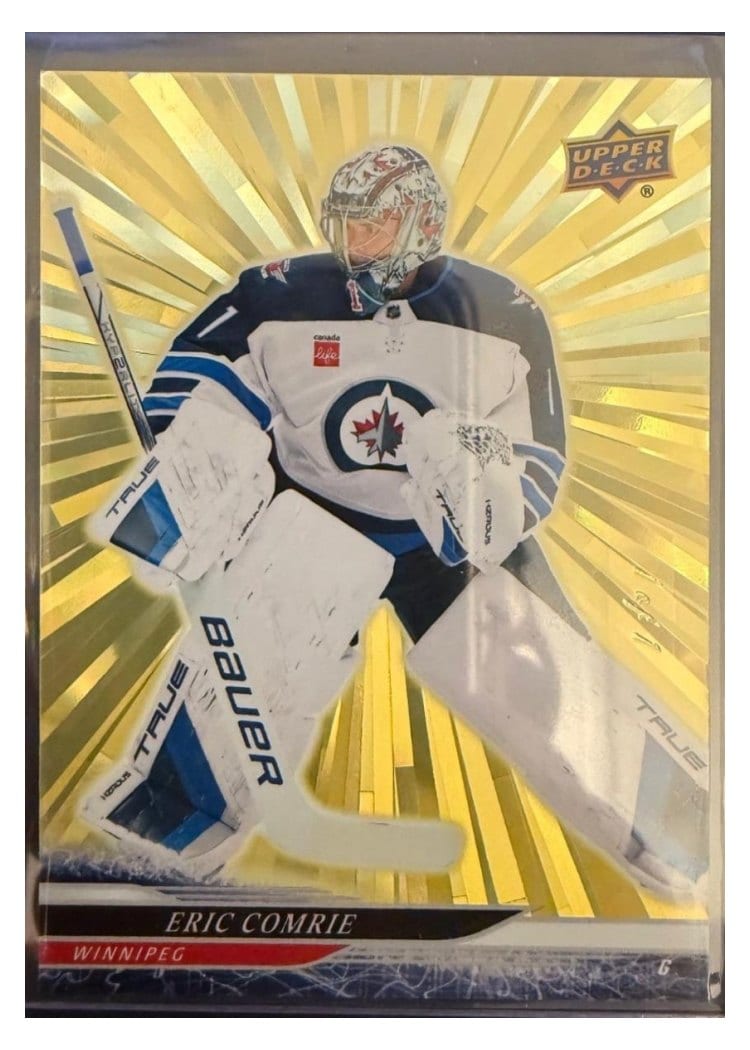 2024-25 Upper Deck Base Set Eric Comrie #652 card