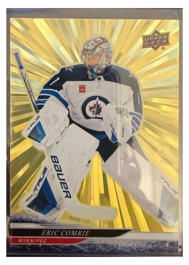 2024-25 Upper Deck Base Set Eric Comrie #652 card