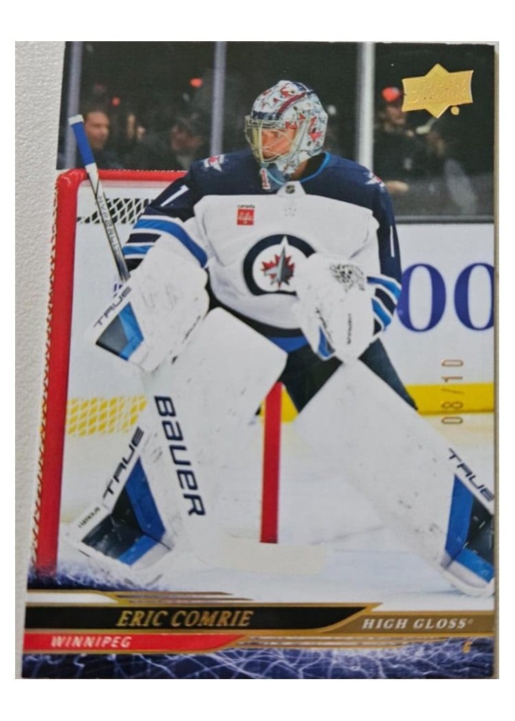 2024-25 Upper Deck Base Set Eric Comrie #652 card