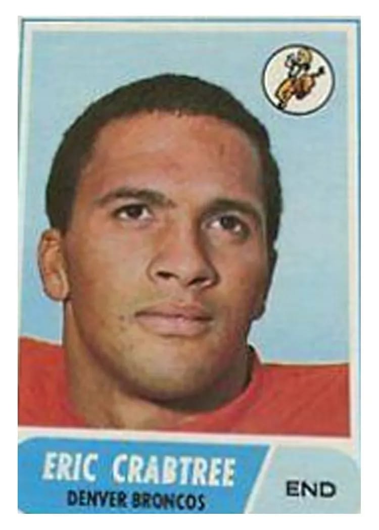 1968 Topps Eric Crabtree #95 card