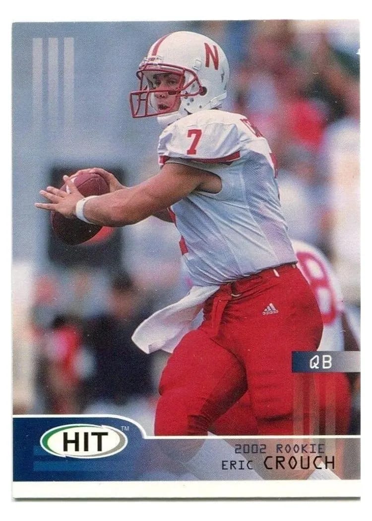 2002 Sage Hit Eric Crouch #7A card