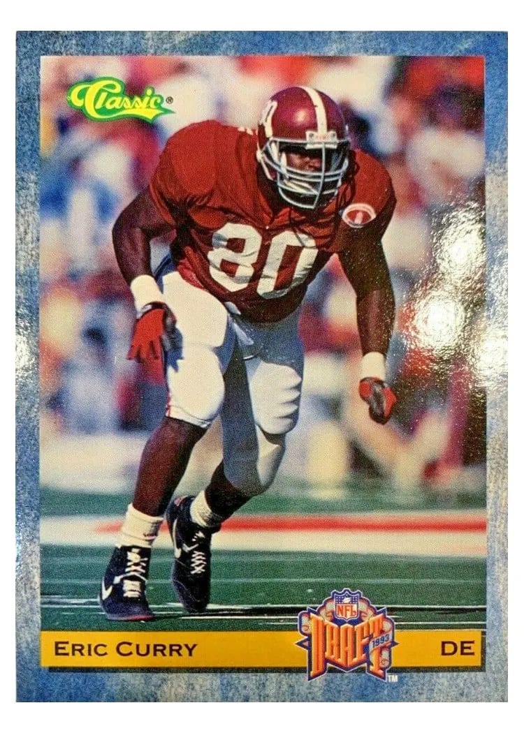 1993 Classic Eric Curry #6 card