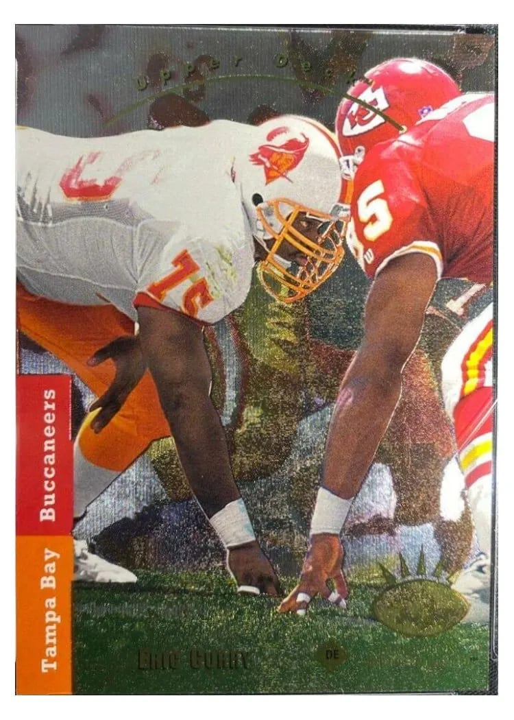 1993 SP Eric Curry Foil #17 card