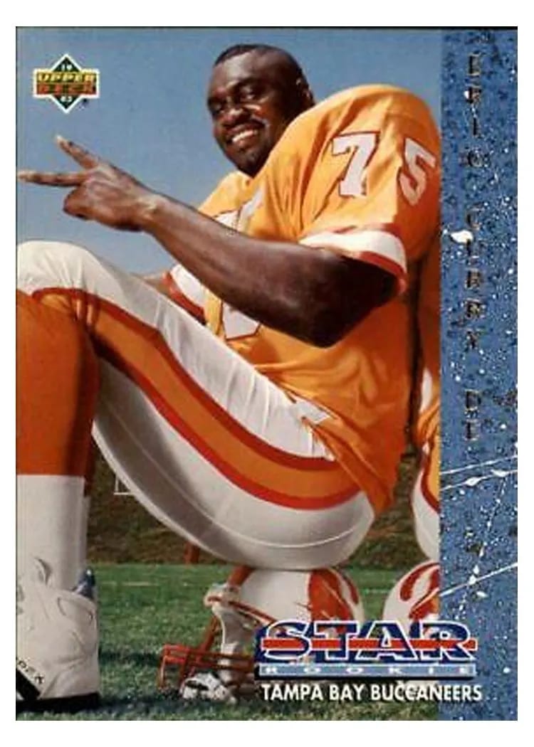 1993 Upper Deck Eric Curry #2 card