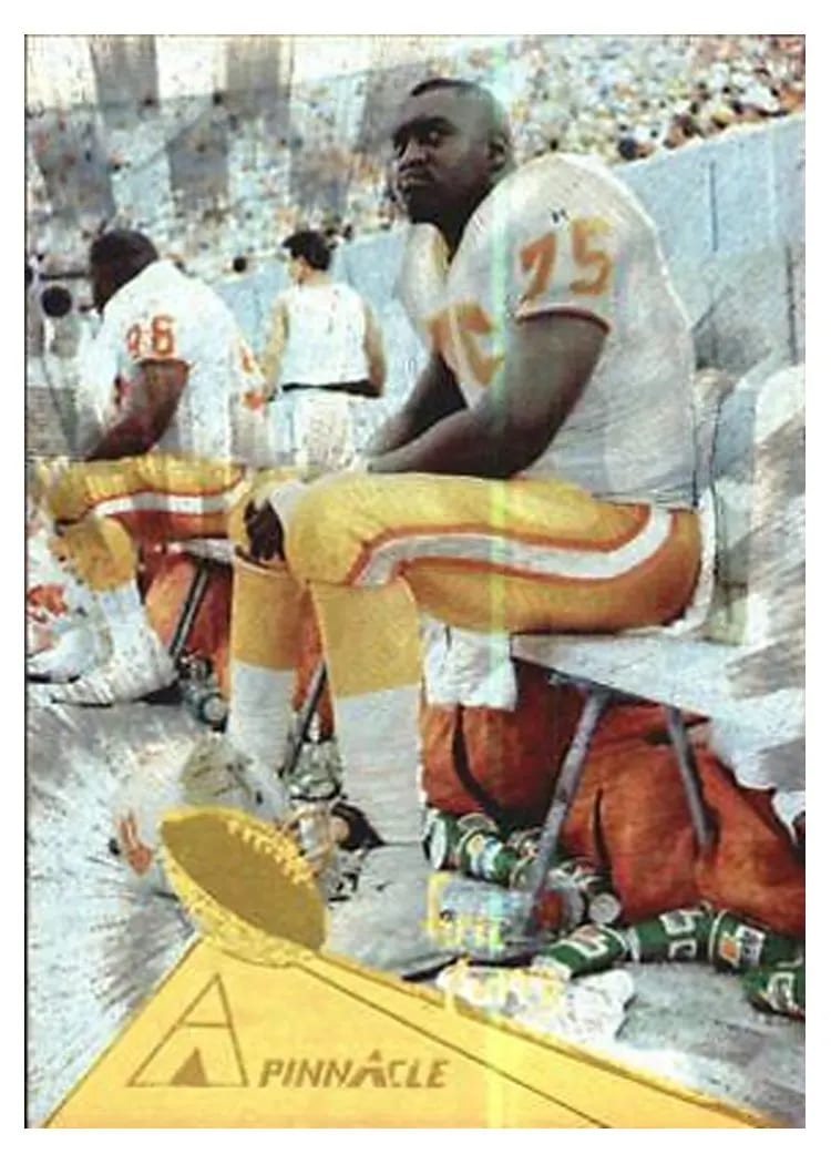 1994 Pinnacle Eric Curry Trophy Collection #55 card