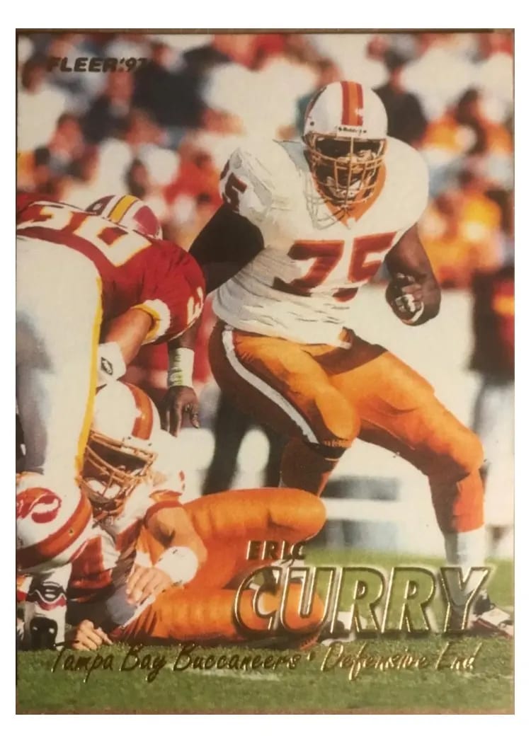 1997 Fleer Eric Curry #10 card
