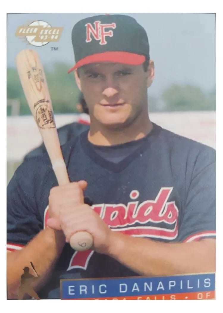 1993 Fleer Excel Eric Danapilis #52 card